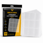 Deckvora 12-Pocket Side Loading Pages Refill – 50 Pages